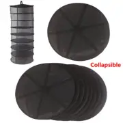 8 Tiers Hanging Drying Net Rack Hydroponic Plant Vegetable Food Dry Collapsible