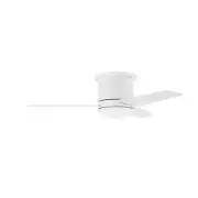 CRAFTMADE Cole II 44 in. Hugger White Ceiling Fan w/Integrated LED Light+Remote