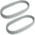 Replacement Gray Tracks For Maytronics Dolphin Robotic Pool Cleaners 2 Pack