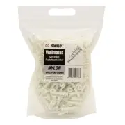 Ramset Wallmate Nylon Anchor - 400 Pack Self-Drilling Plasterboard Anchor