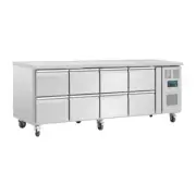 Polar U-Series Eight Drawer Gastronorm Counter Fridge - Under Bench Fridges (...