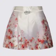 [Zimmermann] Zimmermann-Shorts Scarlet Floral-Donna 1