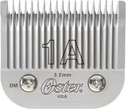 Oster Professional 76918-076 Replacement Blade for Classic 76/Star-Teq/Power-Teq Clippers, Size #1A 1/8" (3.2mm)