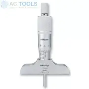 Mitutoyo Depth Micrometer - Metric - 63.5mm Base (0mm - 25mm) 128-101 Genuine