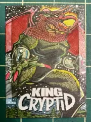 ALTERNA KING CRYPTID “VANDERKEN THE DRAGON” Original 2.5" x 3.5" SKETCH CARD