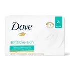 Dove Beauty Bar Women's Bath Soap Sensitive Unscented 3.75oz 4 Bars