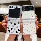 For Samsung Galaxy Z Flip6 Flip5 Flip4 3 Shockproof Folding Hard PC Case Cover