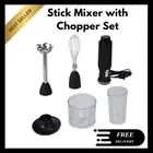 Hand Blender Stick Mixer Set Puree Stainless Steel Food Processor||FREE SHIPPING