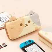 GeekShare Nintendo Switch Carrying Case OLED Bag 10-Card Slots Multicolor Cat