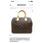 中古二手/LOUIS VUITTON/SPEEDY 25 MONOGRAM HANDBAG M41113