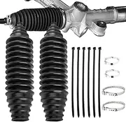 Rack and Boots - Front Steering Rack, Steering Rack Boots | Tie Rod End Boots for Vehicles, Inner Tie Rod Wrench Kit Installer Remover Tool for Auto Car Truck, Steering Rack Knuckle Tie Rod