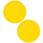 Pyrex 323-PC 1.5qt/1.4L 8.5" Round Meyer Lemon Mixing Bowl Lid Cover (2-Pack)
