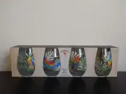 4 Piece Margaritaville Stemless Wine Glasses (20 fl. oz 600mL)