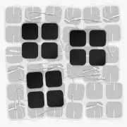 TENS Unit Pads 2"X2" 48 Pcs Pads Electrode Patches for Electrotherapy