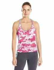 XS 0-2 adidas Women's Aeroknit ClimaCool Racerback Tank Top Shirt Shock Pink