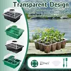 6-12hole Seedling Tray With Light ,Seedling Lifter Plus Label Pot Nutrition Box