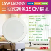 在飛比找樂天市場購物網優惠-【SAMPO聲寶】LX-PDT1515 三段式調色LED 1