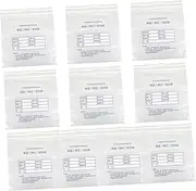 SOPOTUTU 10Pcs Tamper Evident Bags Writable Clear Cash Register Envelopes with Self Adhesive Tape for Secure Bank Deposits and Evidence Sealing Tamper Design