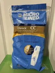 8 DVC ORECK CC UPRIGHT VACUUM BAGS MICRO LINED FOR UPRIGHT W/ BAG DOCKING SYSTEM