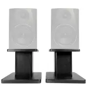 Rockville 8” Black Studio Monitor Speaker Stands For Rockville APM6B