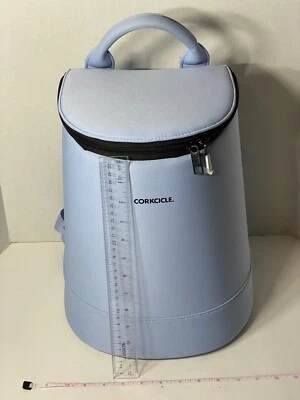 Corkcicle Eola Bucket Periwinkle Neoprene Backpack Cooler NWT