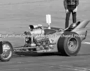 Tom Mongoose McEwen Gene Adams Top Fuel 8x10 dragster NHRA top fuel Photo 1