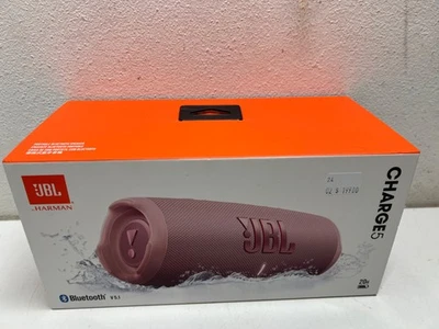 New JBL Charge 5 Bluetooth Speaker -pink