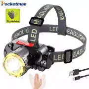 Powerful P900 LED Headlamp USB Rechargeable Headlight Night Fishing Head Lamp
