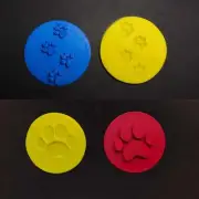 Dog paw print Cookie stamps Fondant Embosser Cake Decoration