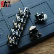 EDC Brass Cupronickel Knife Bead Mini Decorations Multif Pendants A Rope Pendant