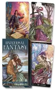 UNIVERSAL FANTASY TAROT DECK Card Set pagan magick druid oracle cards fairy