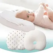 Esmeralda Breathe Baby Pillow, Anti-Cliff Pillow, Sliding Baby Pillow, for Newborns (Lil-Dot)