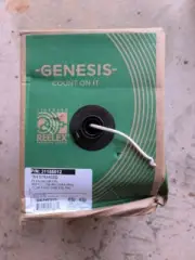 Genesis 31155512 18/4 Stranded Plenum Cable, Unshielded, CL3P, 500 ft