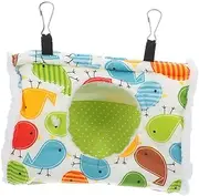 BCOATH Parrot Hanging Hammock Warm Bird Nest for Winter Cozy Bird House with Soft Material Present for Lovers for Cockatiels Budgies and Parrots