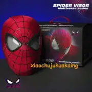 The Amazing Spider-Man Peter Parker Mask 1:1 Wearable Moving Eyes Remote Control