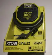 Ryobi Verse Clamp Speaker PCL615B Bluetooth 18V Cordless (Tool Only) Audio New