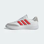 【現貨速發】ADIDAS COURTBLOCK網球休閒板鞋小白鞋  輕運動 白/淺紅/碳黑 39