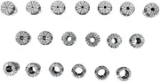 XTevu Collet Set, ER32 19pcs Collet Chuck Kit with Milling Machine Holder and CNC Lathe Collet Tool, ER32 Collet Set for CNC Milling Machine