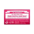 Dr. Bronner's Pure-Castile Bar Soap (Hemp All-One) Rose 140g