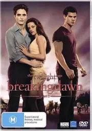 Twilight Saga - Breaking Dawn - Part 1, The DVD