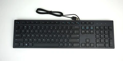 USB Keyboard Dell KB216AW-B Wired Multimedia USB Keyboard - 104-key - US Qwerty
