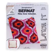 Bernat Latch It Pillow Cover-Lava Lamp