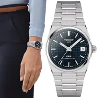 在飛比找momo購物網優惠-【TISSOT 天梭 官方授權】PRX系列 1970年代復刻