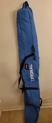 Tyronal Ski Bag chambray blue. Great bag for carrying your skis