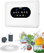 VIARRTCO Ozone Generator for Water and Air with Dual Outlets, Air Ionizers for Home, with Negative Ions and Timer