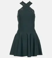 [Alaia] Alaïa Vienne minidress AU 14 black