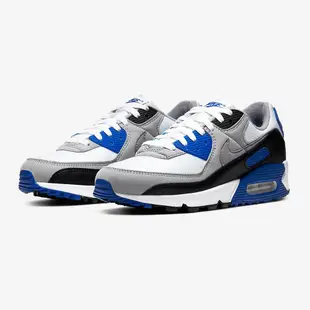 NIKE AIR MAX 90 HYPER ROYAL 白灰黑藍【A-KAY0】【CD0881-102】