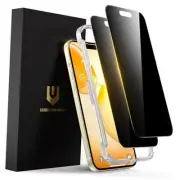 Privacy Screen Protector for Full Coverage Shatterproof Tempered iPhone 15