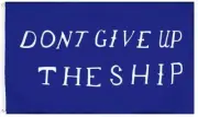 3x5FT Flag Don't Give Up The Ship Dorm Man Cave History Navy USA Chesapeake
