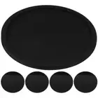 5 Pcs Silicone Coaster Pans Table Coffee Cup Mat Coasters for Drinks Mug